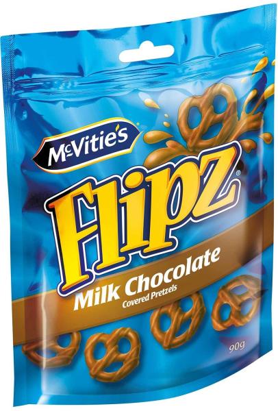 Flipz - Milk Chocolate 90g